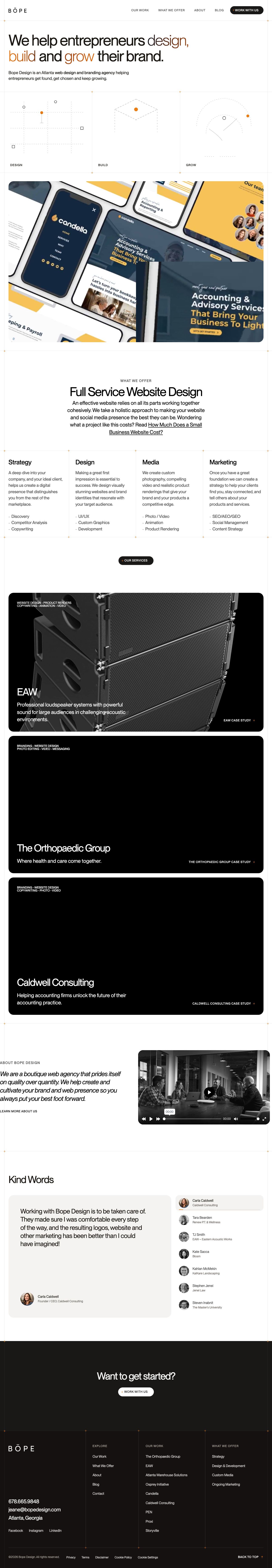 Desktop · 1280×900 · bopedesign.com critique capture preview