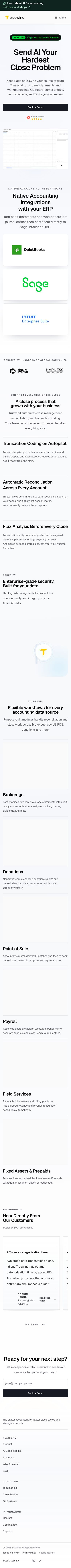 Mobile · 390×844 · www.truewind.ai critique capture preview