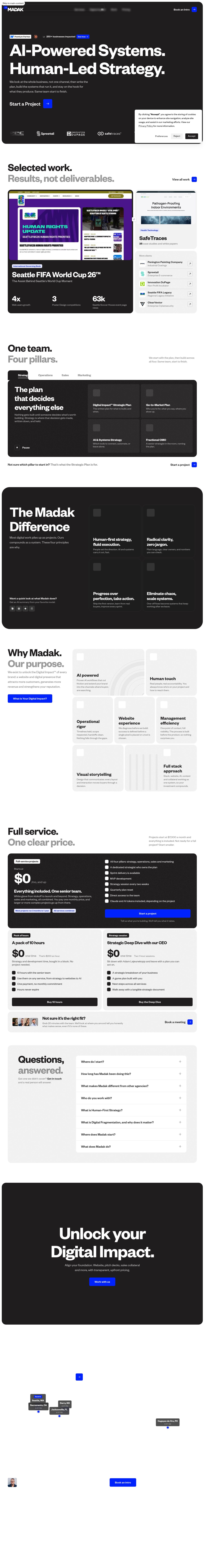 Desktop · 1280×900 · madak.com critique capture preview