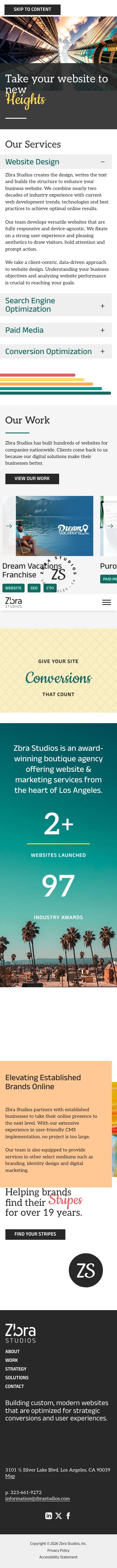 Mobile · 390×844 · zbrastudios.com critique capture preview