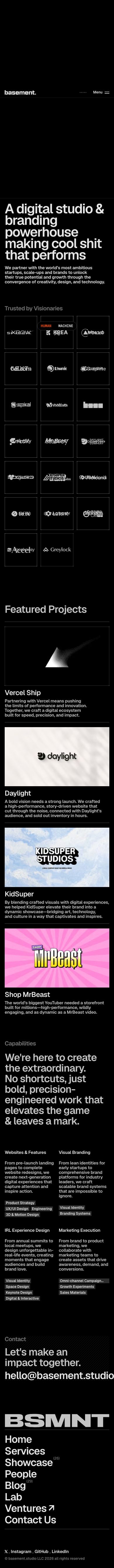 Mobile · 390×844 · basement.studio critique capture preview