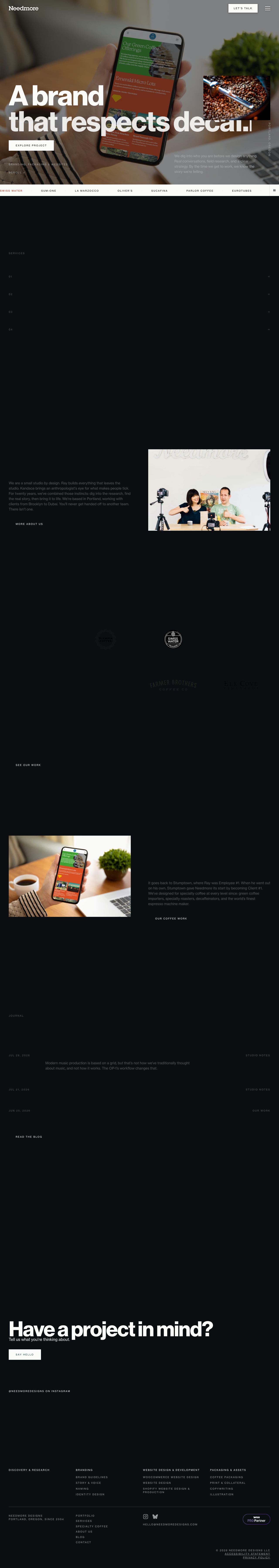 Desktop · 1280×900 · needmoredesigns.com critique capture preview