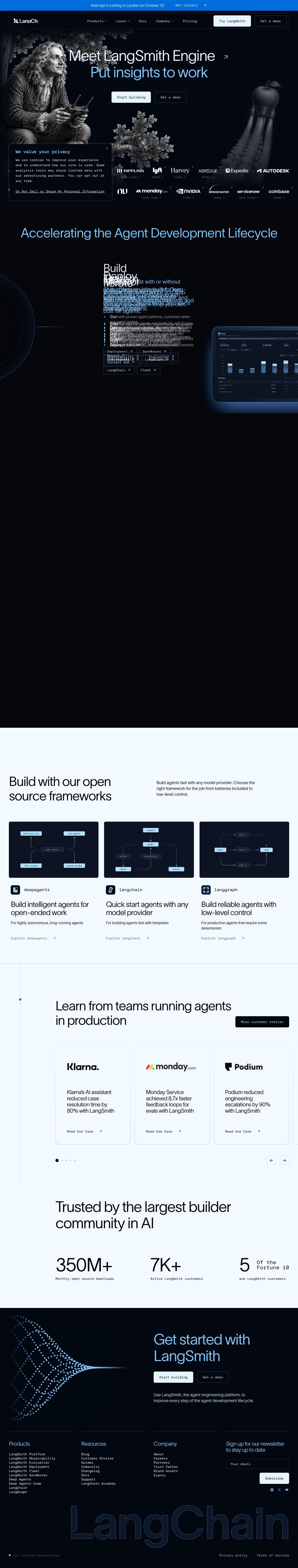 Desktop · 1280×900 · www.langchain.com critique capture preview