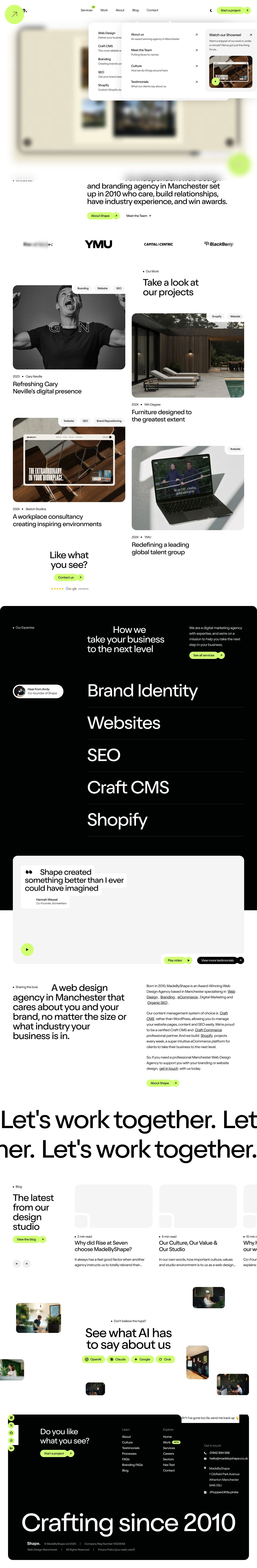 Desktop · 1280×900 · madebyshape.co.uk critique capture preview