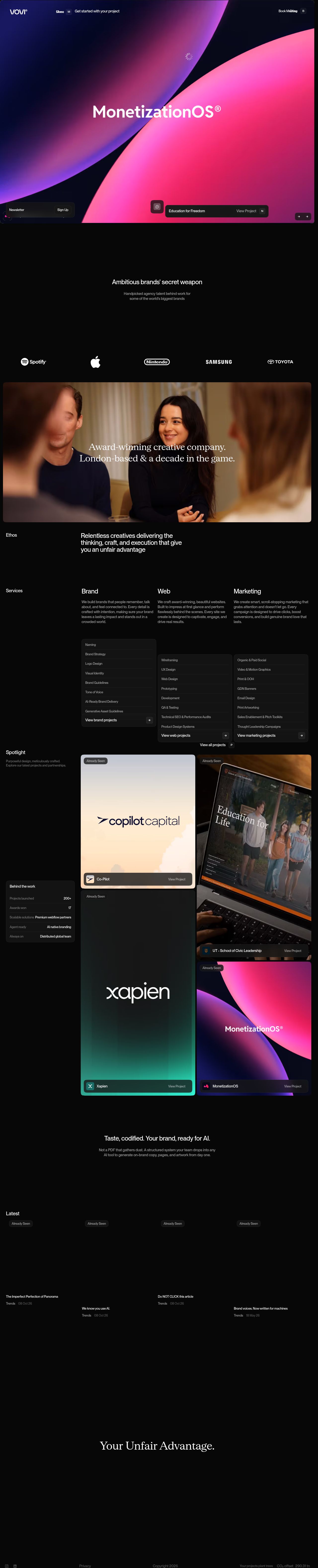 Desktop · 1280×900 · vovi.studio critique capture preview