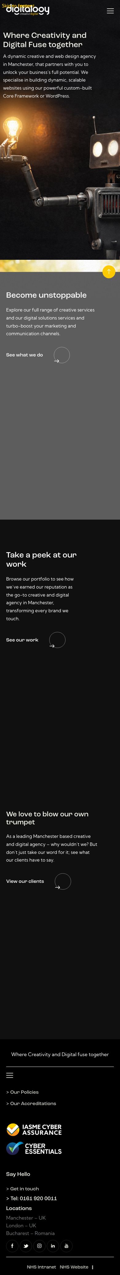 Mobile · 390×844 · digitalogy.agency critique capture preview