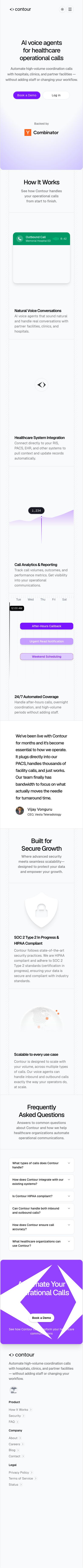 Mobile · 390×844 · trycontour.com critique capture preview