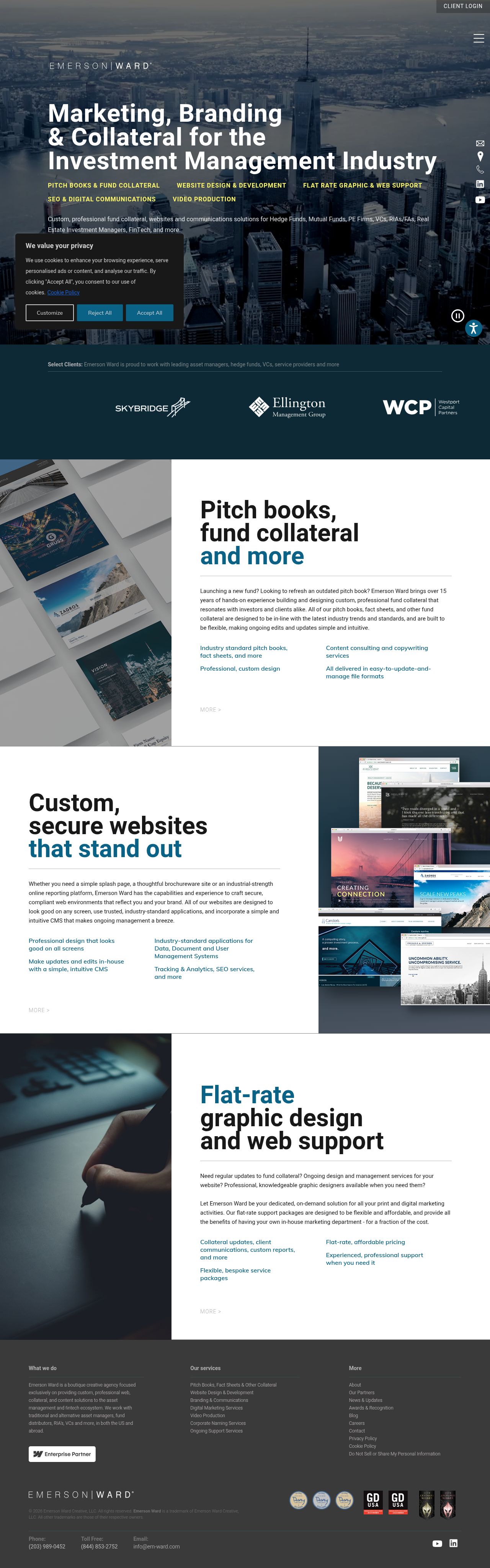 Desktop · 1280×900 · www.em-ward.com critique capture preview