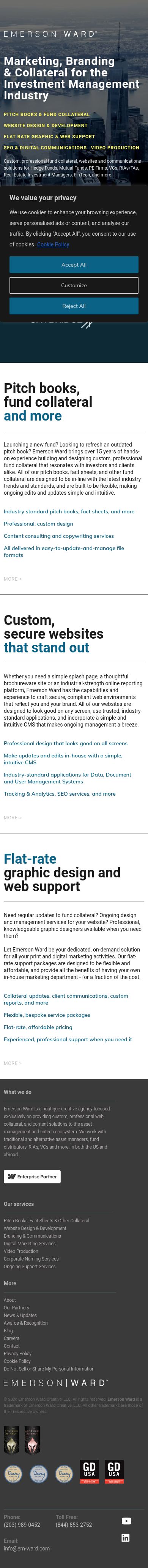Mobile · 390×844 · www.em-ward.com critique capture preview