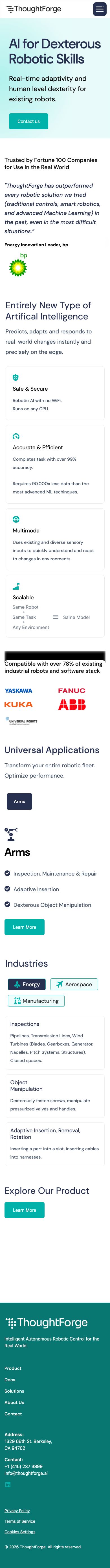 Mobile · 390×844 · www.thoughtforge.ai critique capture preview