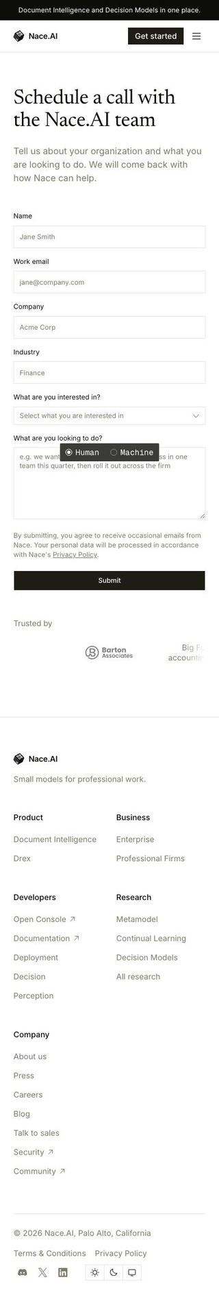 Talk to sales review snapshot