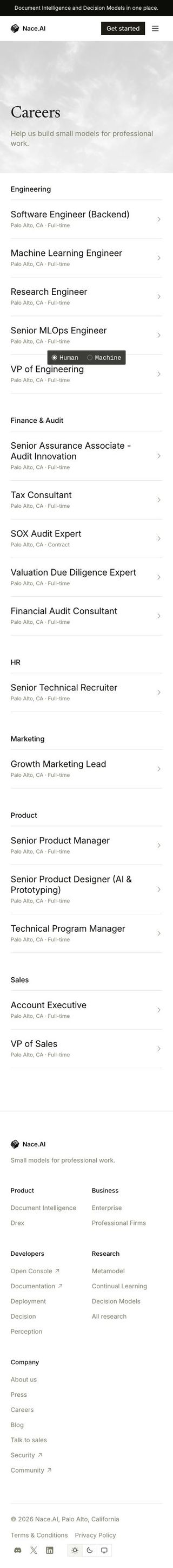 Careers review snapshot
