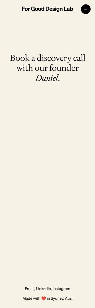 Book a call review snapshot