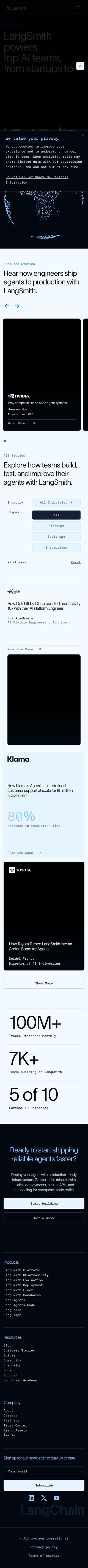 Customer Stories review snapshot