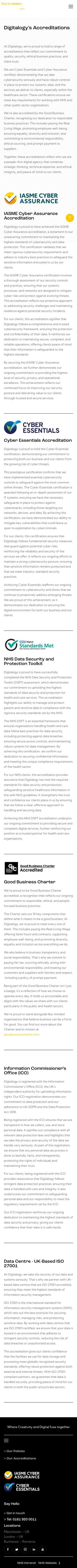 Our Accreditations review snapshot