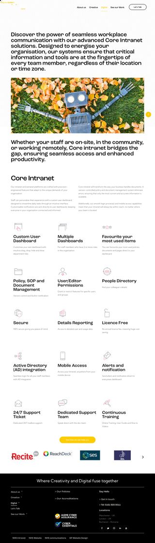CoreIntranet review snapshot
