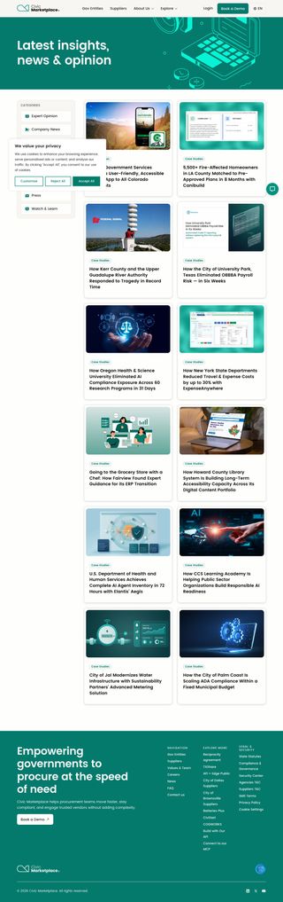 Case Studies review snapshot
