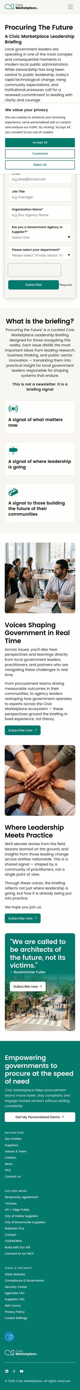 Newsletter review snapshot