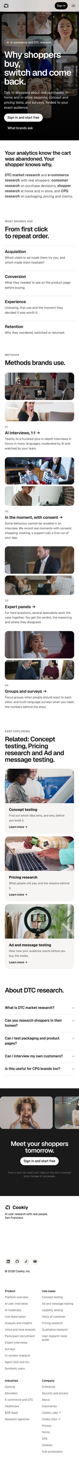 E-commerce and DTC Why shoppers buy, switch and come back. review snapshot