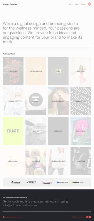 Solmark Creative | Digital Design & Branding review snapshot